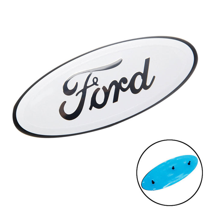 9 inch Ford Logo Grille Emblem with Pins | 1pc