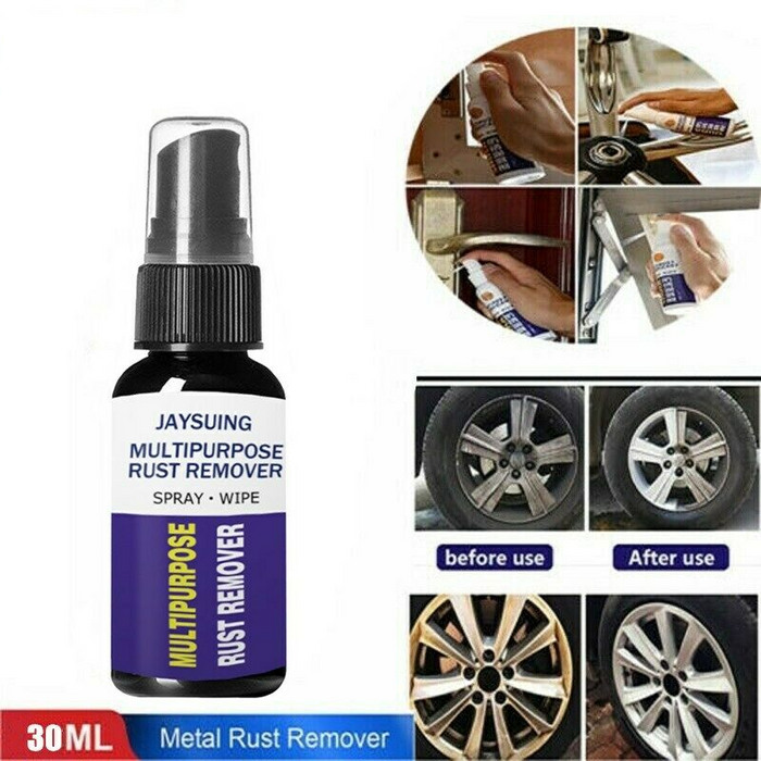 2PCS Anti-rust Rust Remover Derusting Spray Car Maintenance Cleaning Tool 30ml