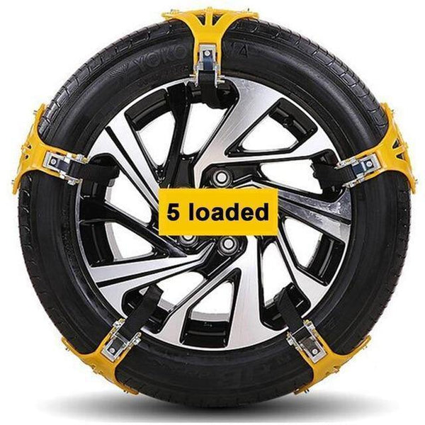 Universal Tire Chains Anti-slid Snow Chain Portable Easy to Mount Emergency Traction Car Snow Tyre Chain - Rokcar