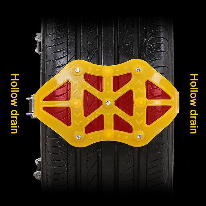 Universal Tire Chains Anti-slid Snow Chain Portable Easy to Mount Emergency Traction Car Snow Tyre Chain - Rokcar