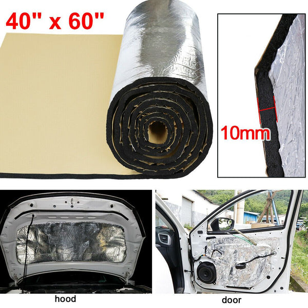 394mil 60"x40" Firewall Sound Deadener Car Heat Shield Insulation Deadening Mat