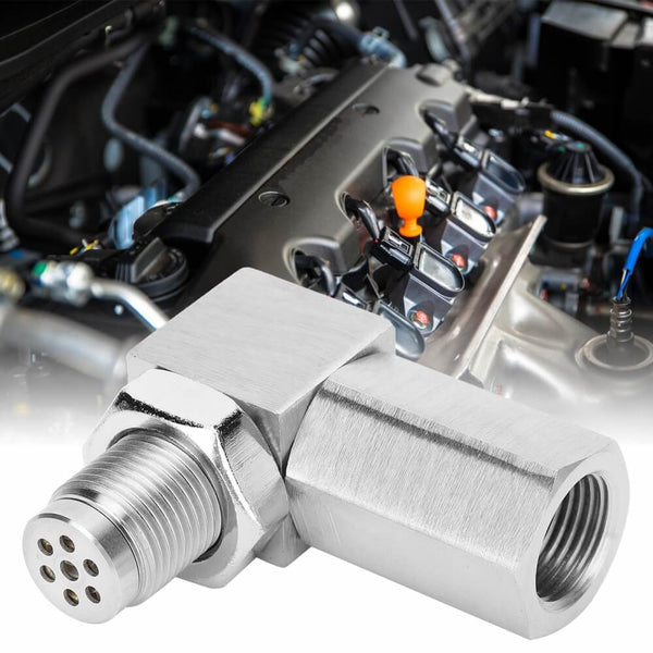 90° O2 Oxygen Sensor Spacer Fix P0420/P0042/P0430 Check Engine Light CEL Mini Catalizador Catalytic Converters Universal