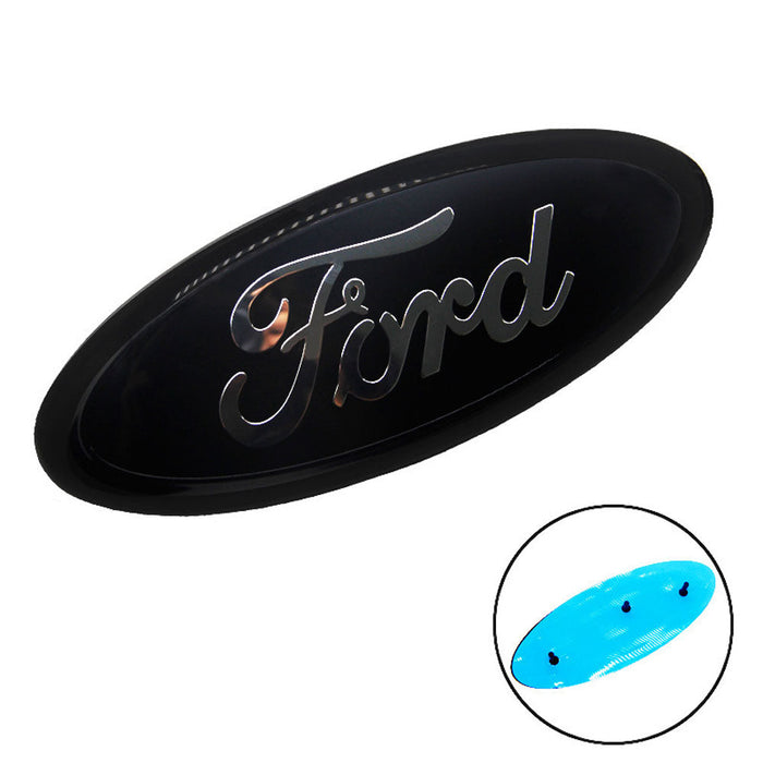 9 inch Ford Logo Grille Emblem with Pins | 1pc