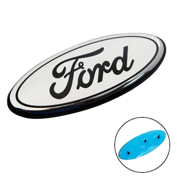 9 inch Ford Logo Grille Emblem with Pins | 1pc