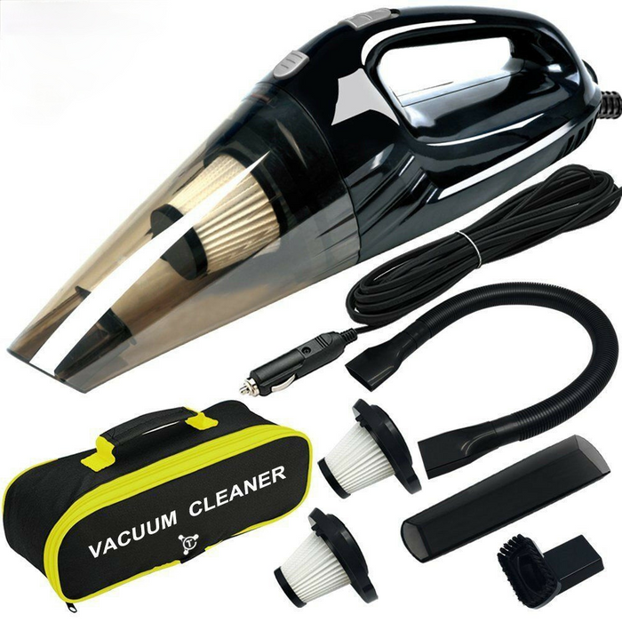 Powerful Car Vacuum Cleaner, Portable Wet & Dry Handheld Strong Suction Cleaner