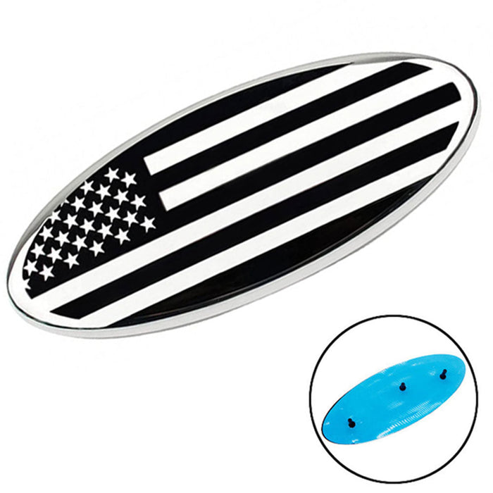 9 inch Ford Logo Grille Emblem with Pins | 1pc