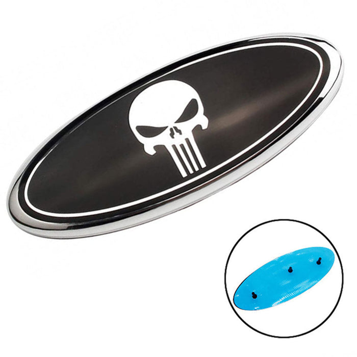 9 inch Ford Logo Grille Emblem with Pins | 1pc