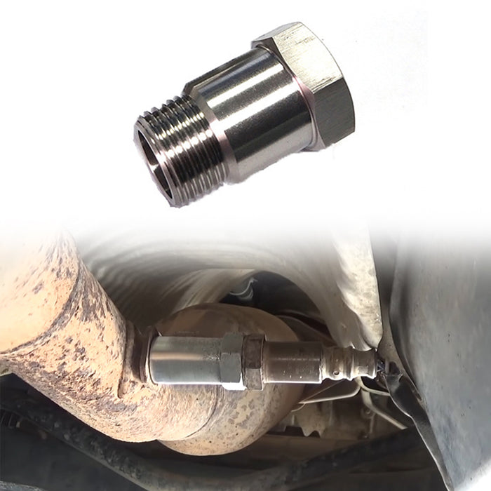 Car Oxygen O2 Sensor Adapter CEL Fix Check Engine Light Eliminator M18*1.5,1pc