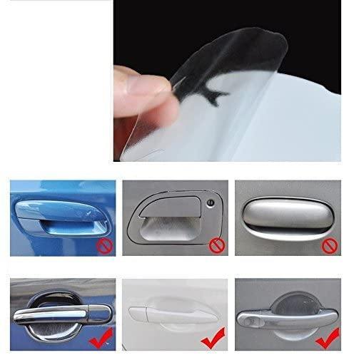 8PCS Transparent Car Door Scratches Protector Sticker - Rokcar