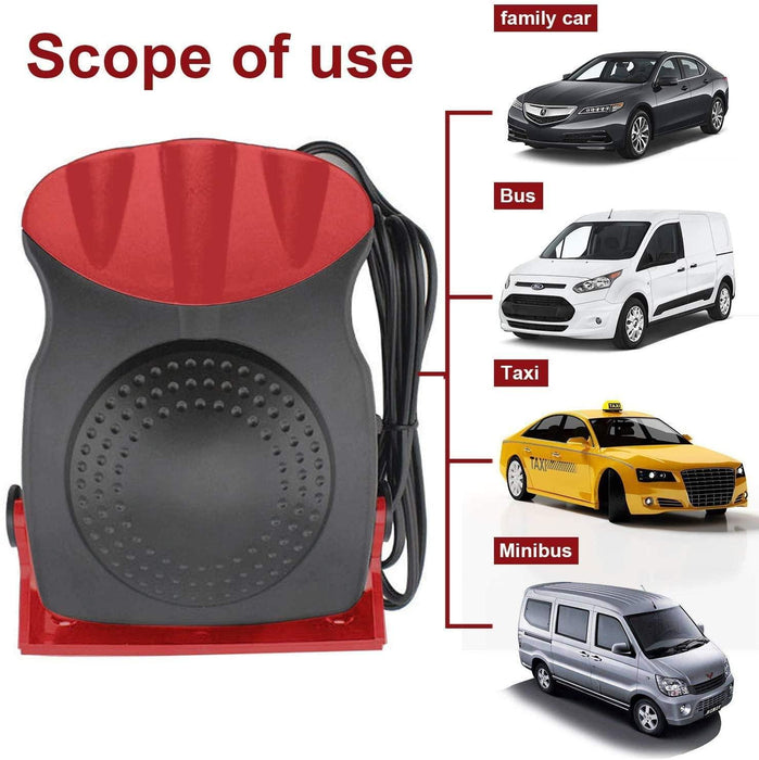 Premium Car Heater Portable Plug In Windshield Defroster 12 Volt Space Heater For Car - Rokcar