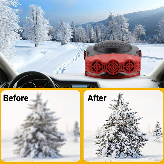 Premium Car Heater Portable Plug In Windshield Defroster 12 Volt Space Heater For Car - Rokcar