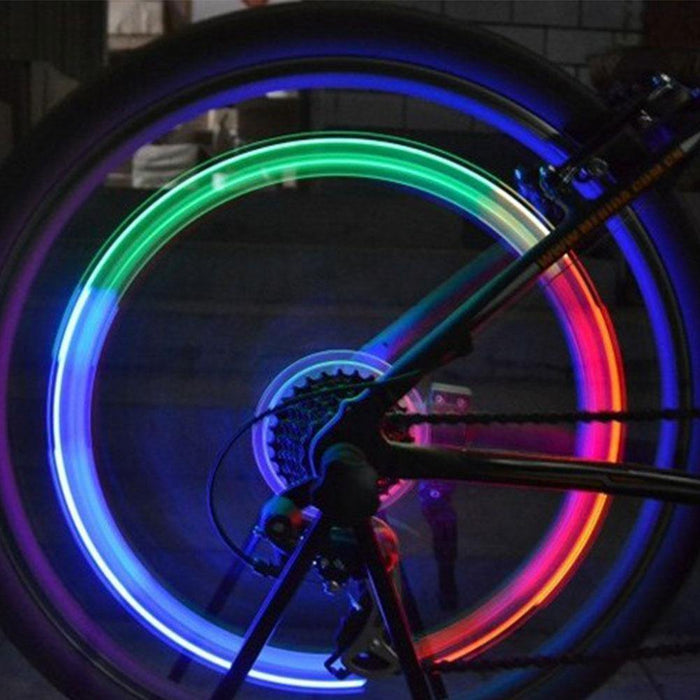 6PCS Car Auto Wheel Tire Tyre Air Valve Stem LED Light Cap Cover Accessories - Rokcar