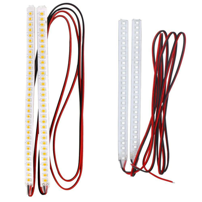 2PCS Car Rear view Mirror LED Strip Lamp Flowing Turn Signal Side Lights 12V - Rokcar