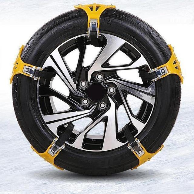 Universal Tire Chains Anti-slid Snow Chain Portable Easy to Mount Emergency Traction Car Snow Tyre Chain - Rokcar