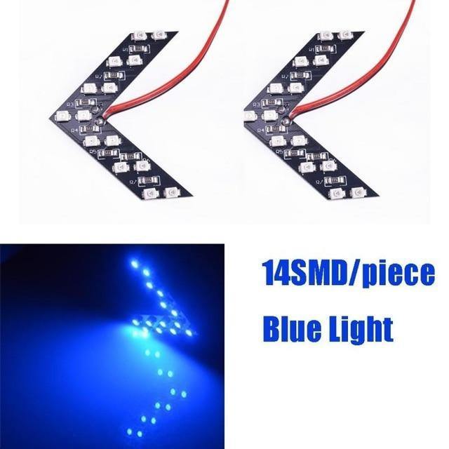 2PCS Car Styling Arrow Indicator Car Rear Side Turn Signal - Rokcar