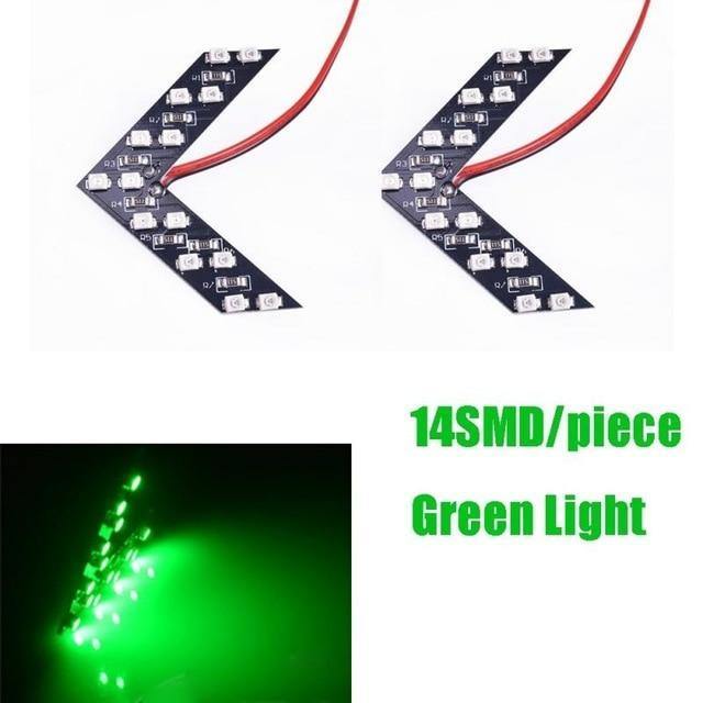 2PCS Car Styling Arrow Indicator Car Rear Side Turn Signal - Rokcar