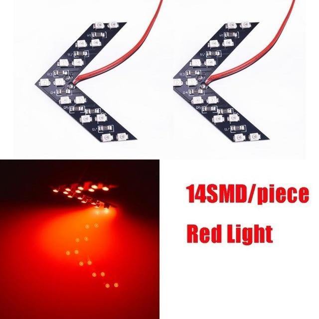 2PCS Car Styling Arrow Indicator Car Rear Side Turn Signal - Rokcar
