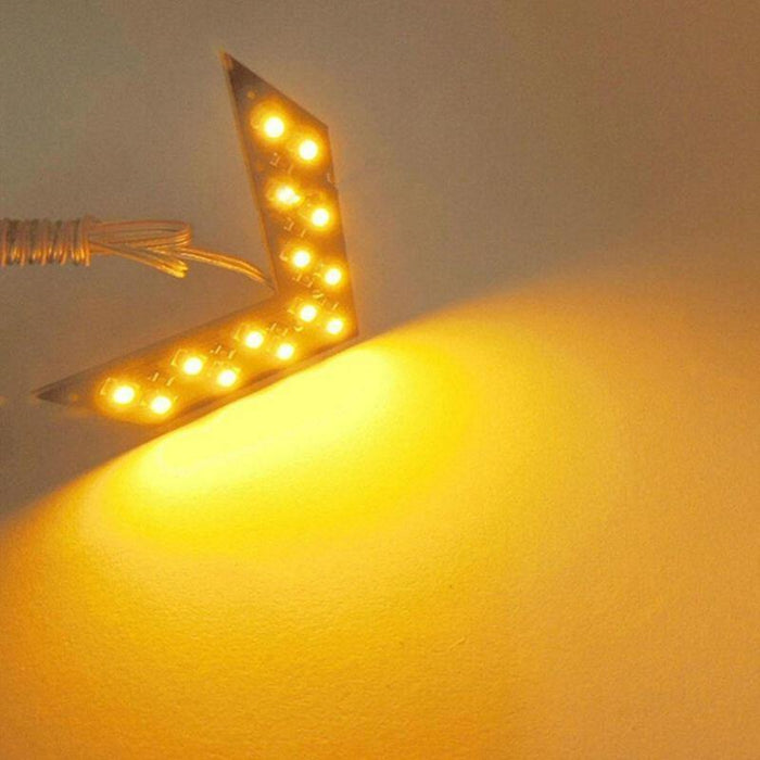 2PCS Car Styling Arrow Indicator Car Rear Side Turn Signal - Rokcar