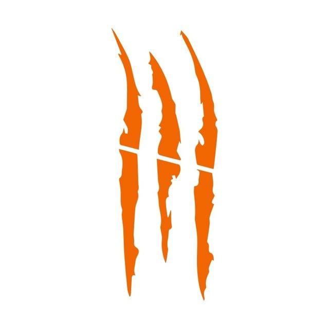 Universal Scratch Stripe Headlight Truck Decal Sticker 40cm * 12cm - Rokcar