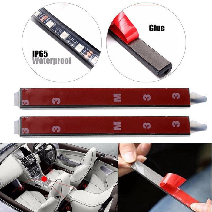 36 LED Car Charge Interior Accessories Floor Decorative Atmosphere Lamp Light - Rokcar