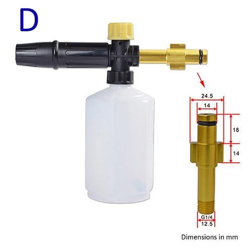 Snow Foam Lance Pressure Washer Car Wash Cannon Sprayer - Rokcar