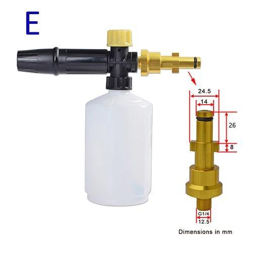 Snow Foam Lance Pressure Washer Car Wash Cannon Sprayer - Rokcar