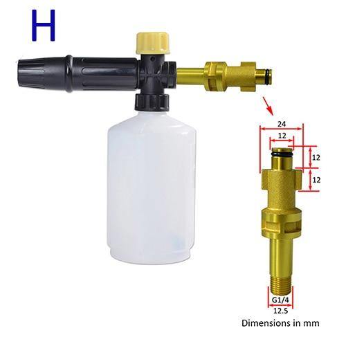 Snow Foam Lance Pressure Washer Car Wash Cannon Sprayer - Rokcar