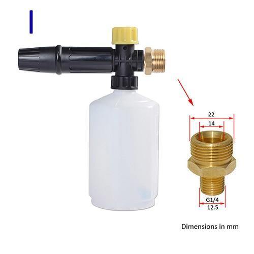 Snow Foam Lance Pressure Washer Car Wash Cannon Sprayer - Rokcar