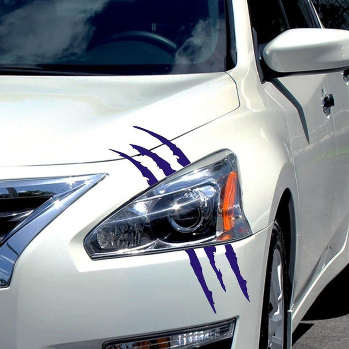 Universal Scratch Stripe Headlight Truck Decal Sticker 40cm * 12cm - Rokcar