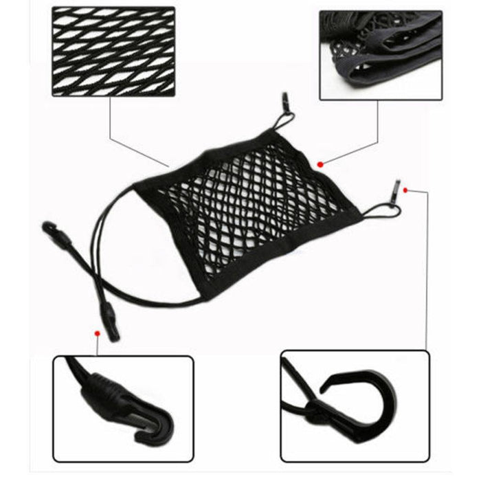 Car Mesh Net Bag Seat Back Luggage Holder Storage Bag - Rokcar