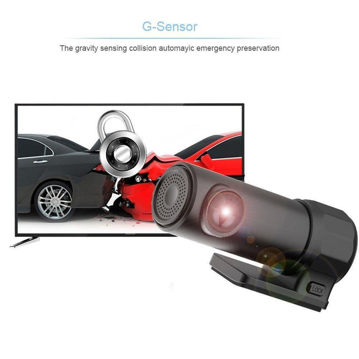 Mini WIFI Dash Cam 1080P Car DVR Camera 170°Wide Angle Video Recorder G-sensor - Rokcar