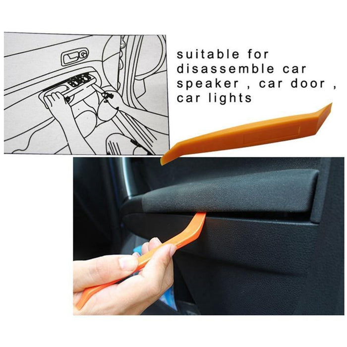 Car Door Panel Dashboard GPS Stereo Radio Trim Set Molding Removal Tool Kits - Rokcar