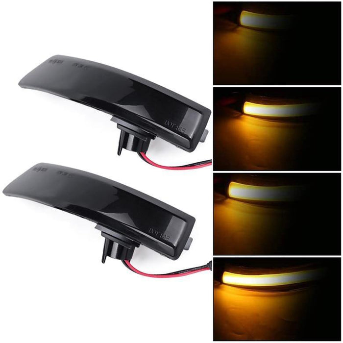 2PCS LED Turn Signal Light Side Mirror Indicator for Ford Focus MK2 MK3 Mondeo MK4 - Rokcar