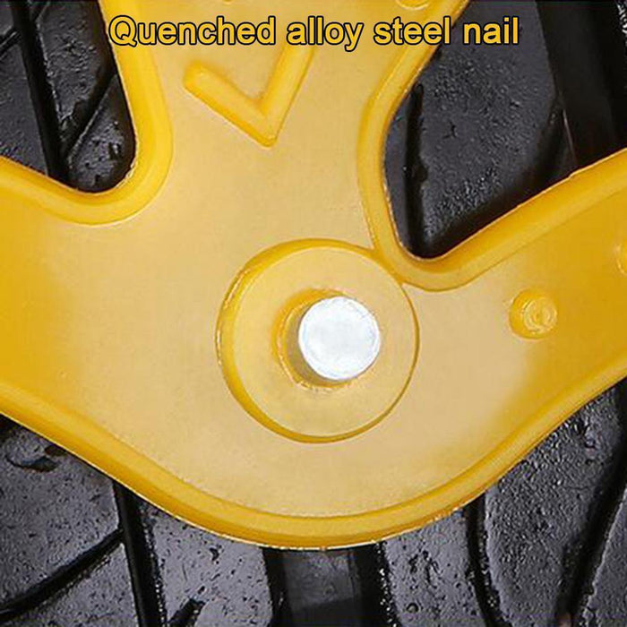 Universal Tire Chains Anti-slid Snow Chain Portable Easy to Mount Emergency Traction Car Snow Tyre Chain - Rokcar