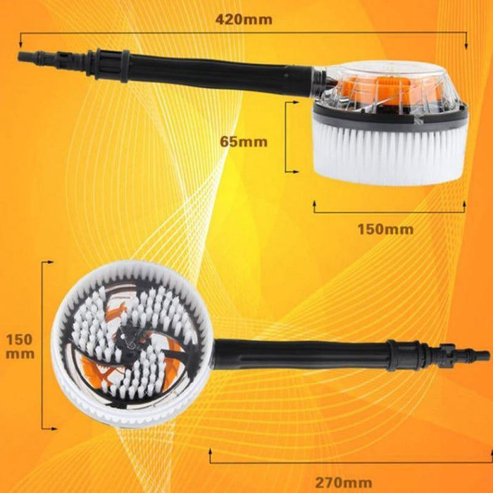 Automatic Washing Car Wash Flow Foam Brush Cleaning Care Multifunction Kit - Rokcar