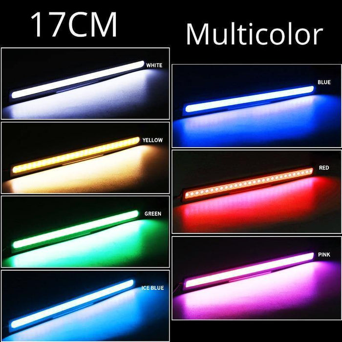 6.7inch 12V LED Strip Drl Daytime Running Light Fog Cob Car Lamp - Rokcar
