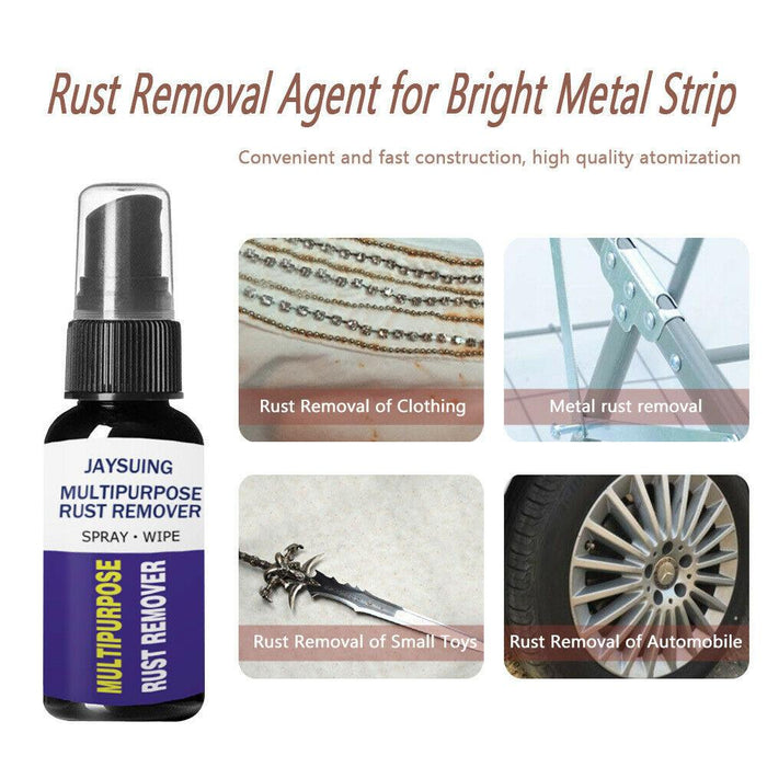 2PCS Anti-rust Rust Remover Derusting Spray Car Maintenance Cleaning Tool 30ml